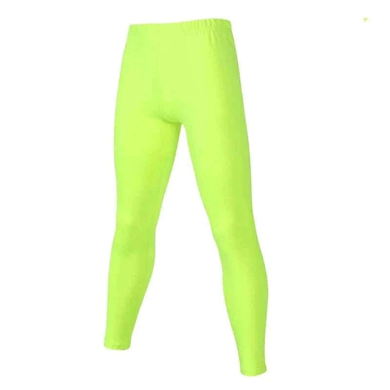 Kids Running Tights for Sports, Training, and Everyday Play-Sky Blue / Adults S