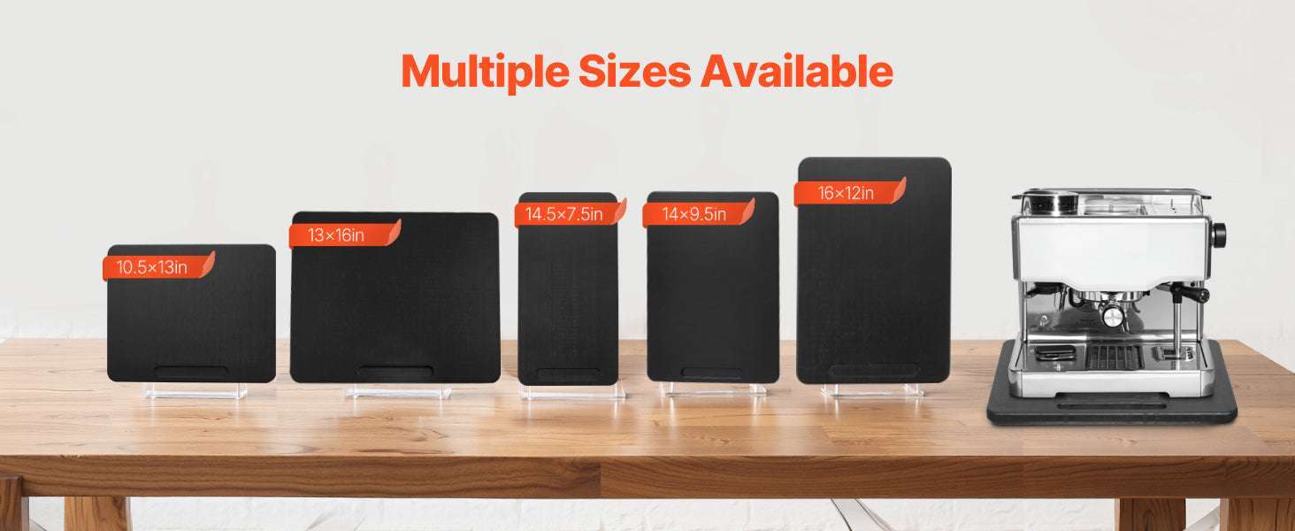 Kitchen Appliance Sliding Tray with Wheels for Coffee Makers-10.5 x 13 in / United States