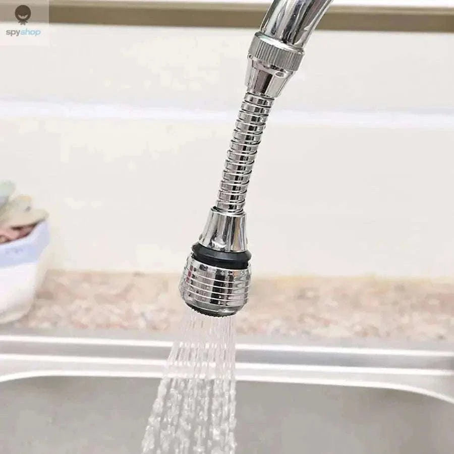 Kitchen Stainless Steel Faucet Extender – 360° Flexibility and Dual Water Modes-