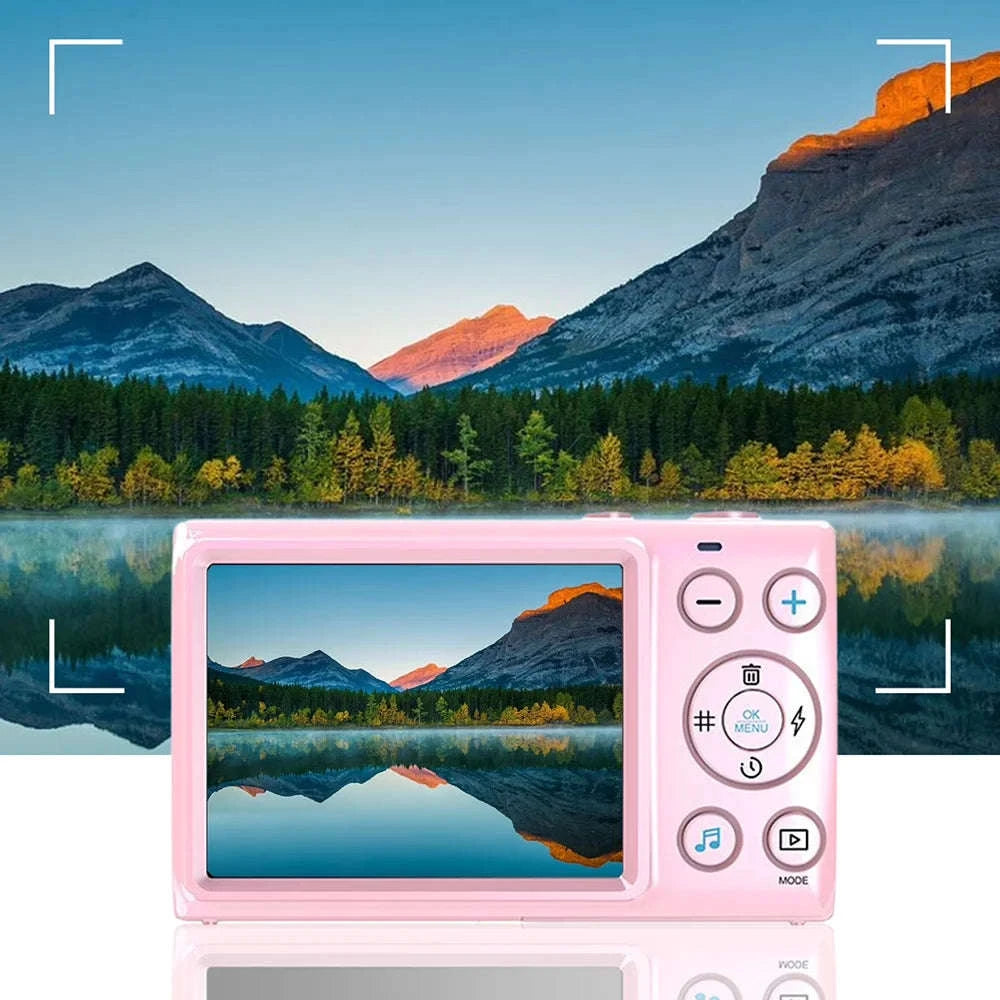 KOMERY 4K 64MP Digital Camera with 18X Zoom and Autofocus-Standard Package