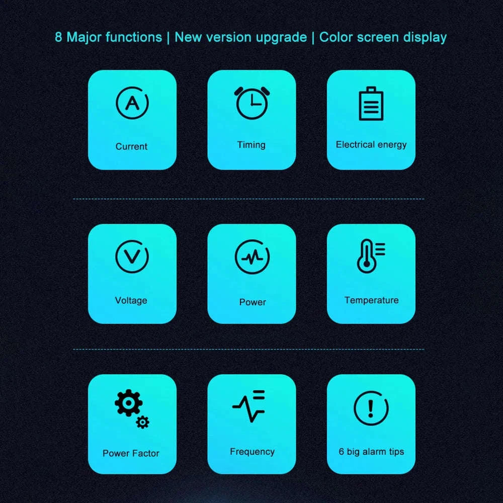 KWS-AC301 Wattmeter Power Meter Voltmeter-KWS-AC301L C
