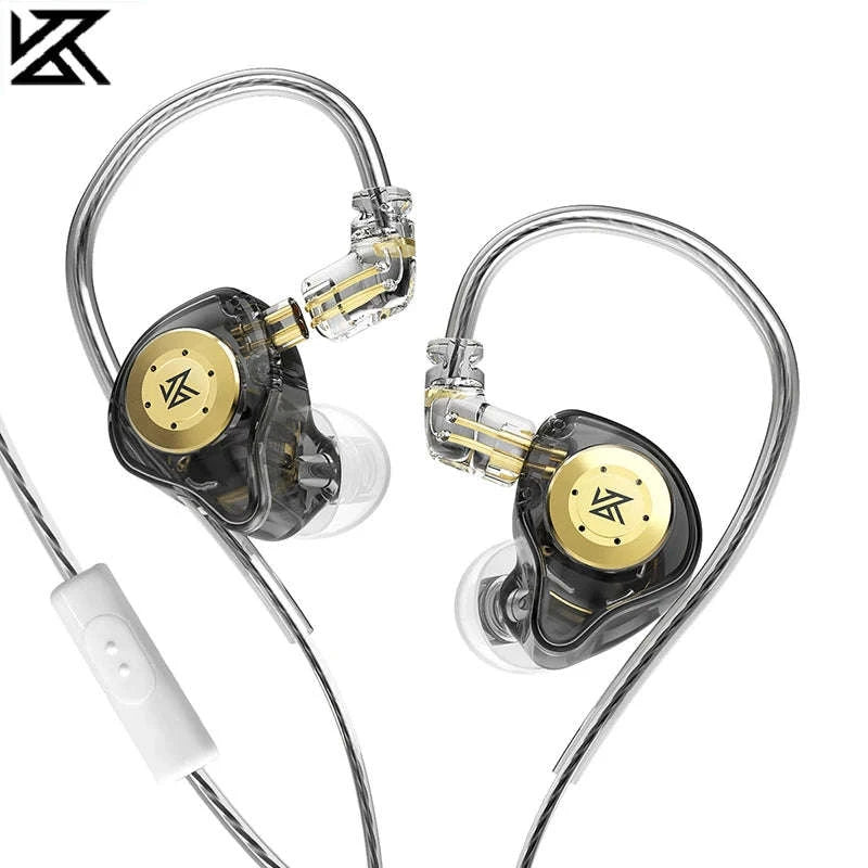 KZ EDX PRO In‑Ear Monitors-Cyan NO MIC / CHINA