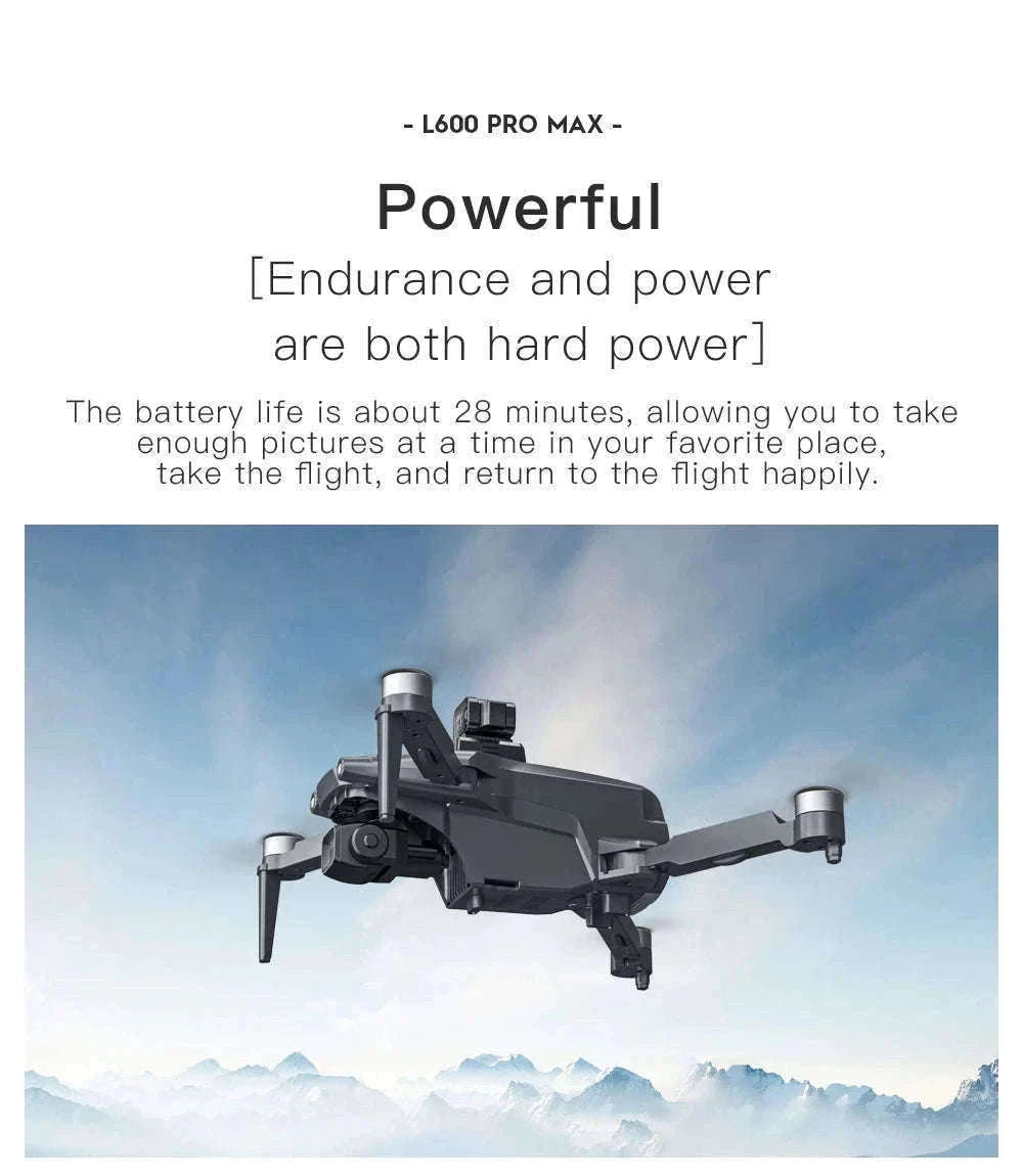 L600 PRO MAX 4K GPS Drone for Stable Aerial Filming-L600-PRO-OAS