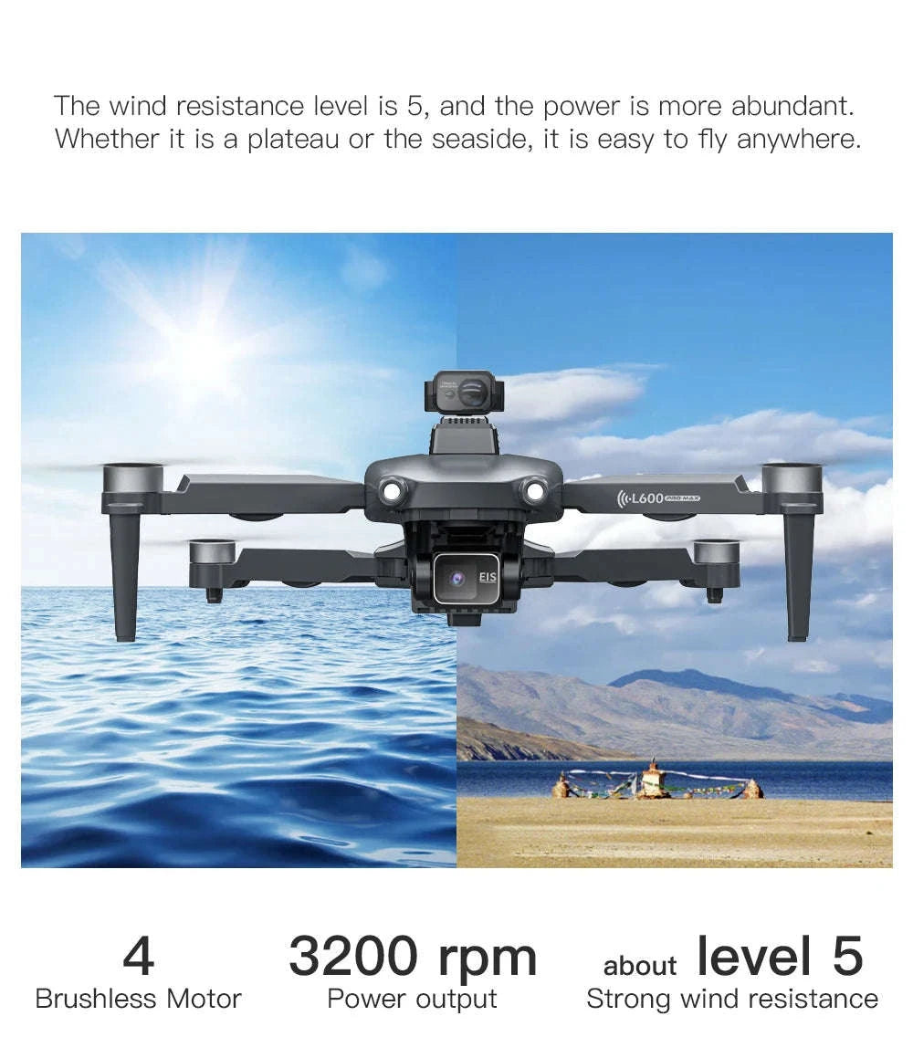 L600 PRO MAX 4K Professional GPS Drone-L600-PRO-OAS