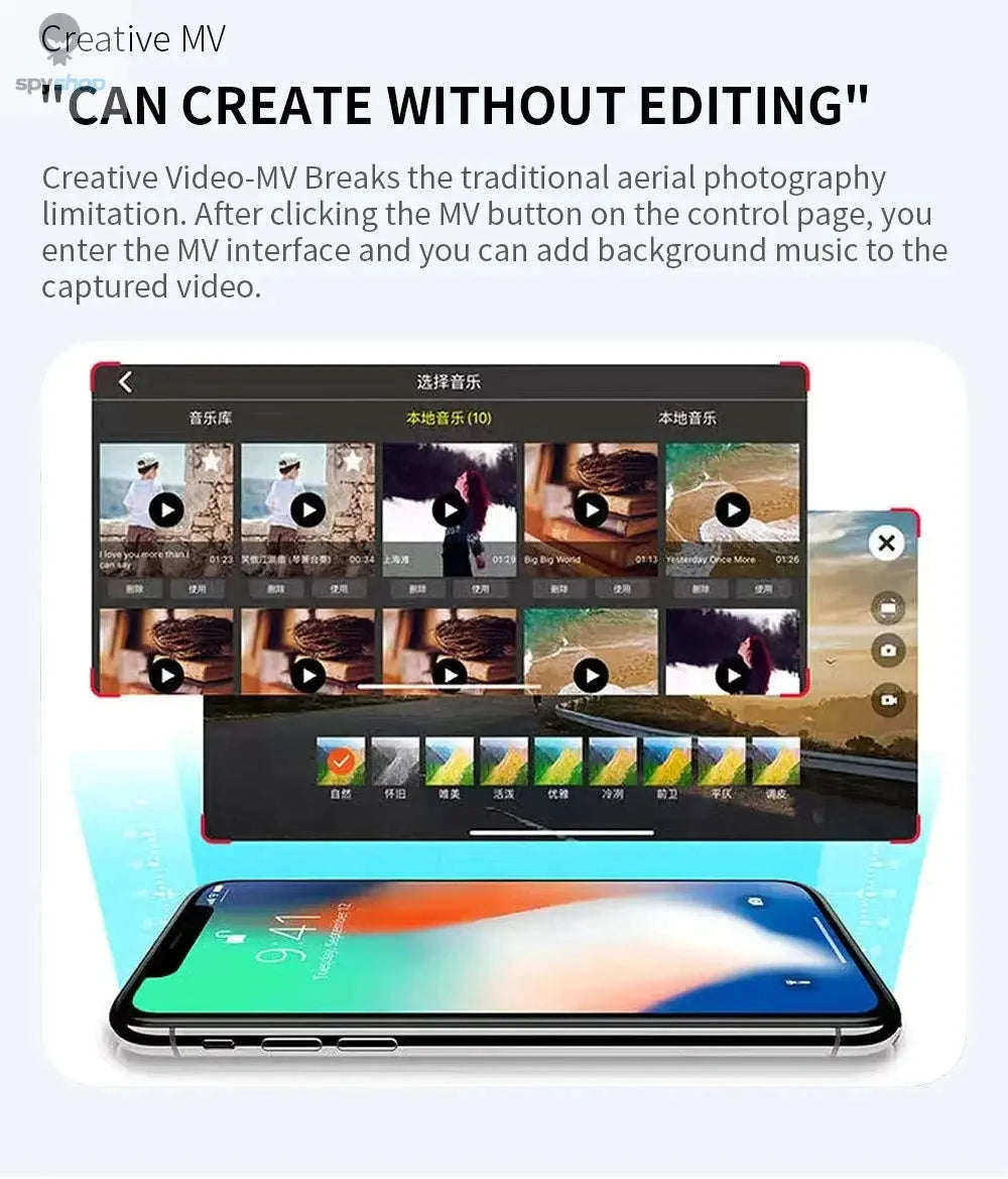 L900 Pro 4K Professional Drone-Orange 1B Foambox