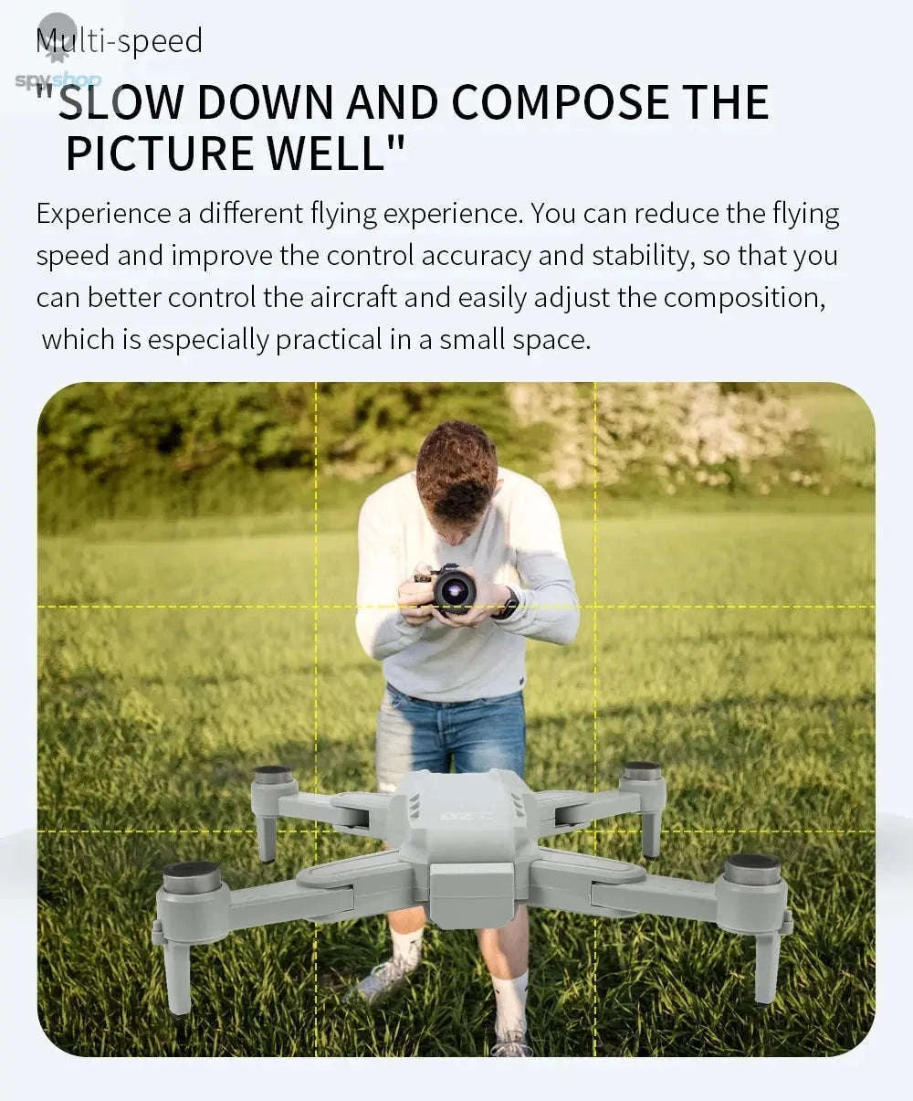 L900 Pro 4K Professional Drone-Orange 1B Foambox