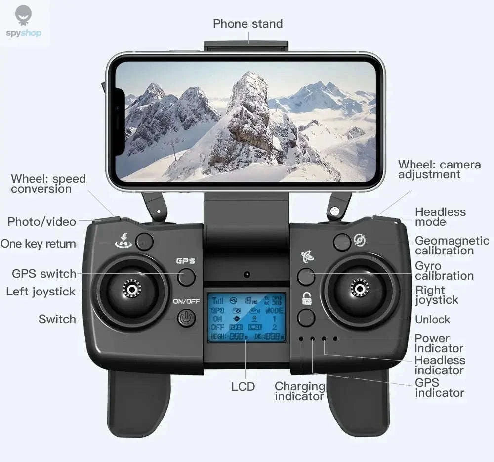 L900 Pro MAX 4K GPS Drone with Dual HD Cameras-L900 Pro 1B Foam