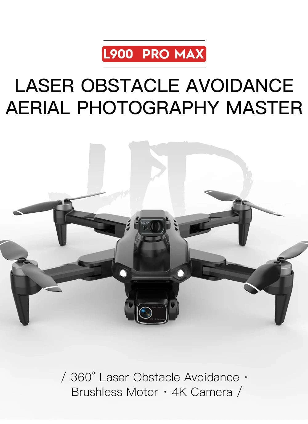 L900 Pro MAX GPS Drone 4K Dual Camera Quadcopter-L900 Pro 1B Foam