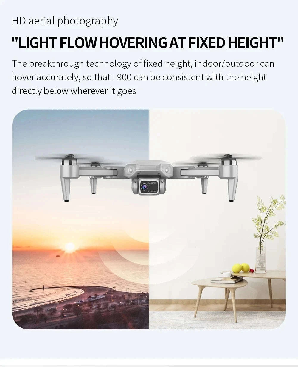 L900 Pro MAX GPS Drone 4K Dual Camera Quadcopter-L900 Pro 1B Foam