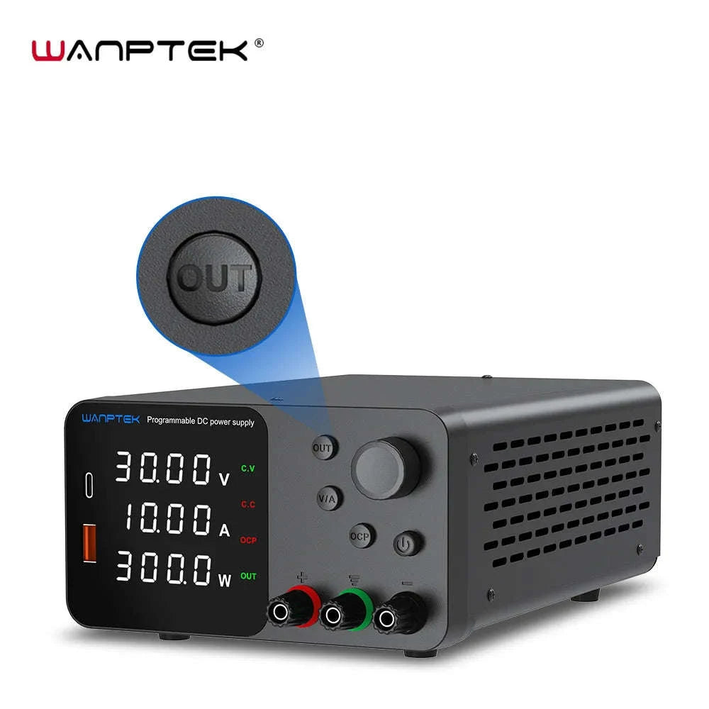 Lab Bench Power Supply Adjustable DC Unit-TPS3010 30V 10A / Poland