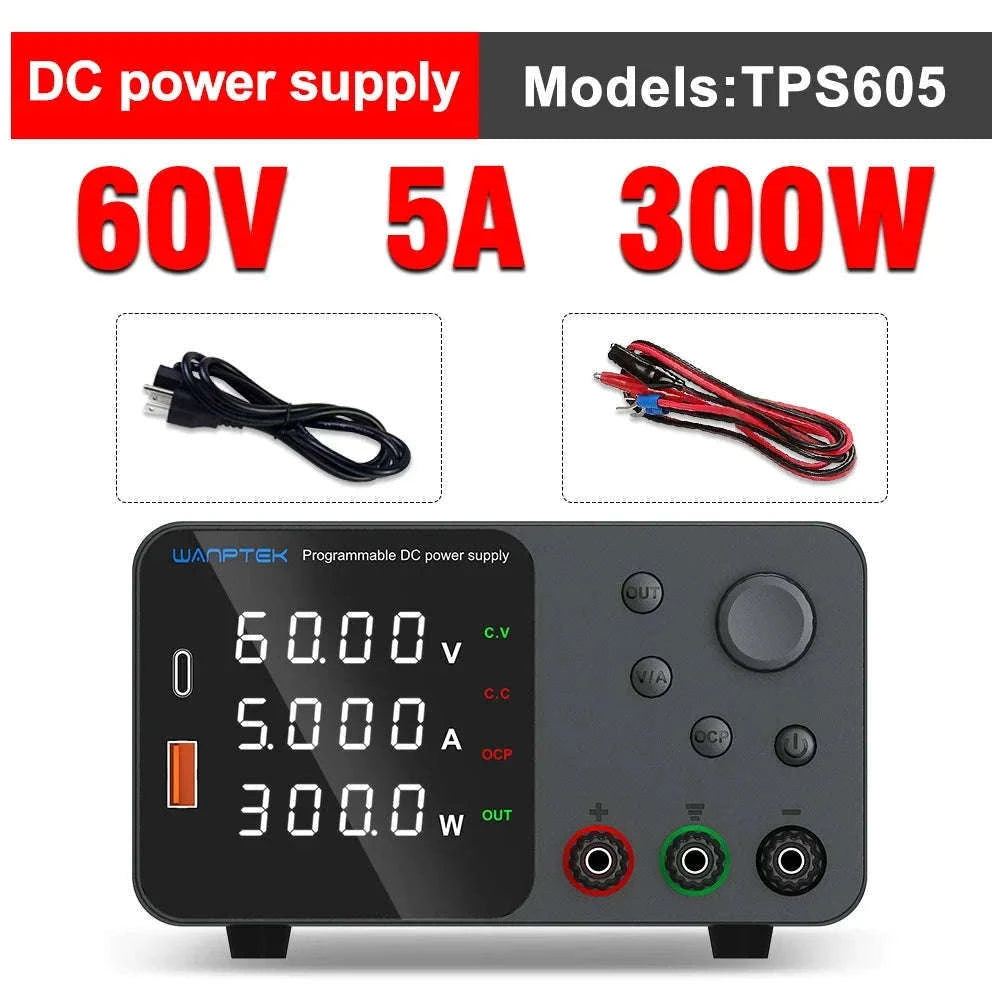 Lab Bench Power Supply Adjustable DC Unit-TPS3010 30V 10A / Poland
