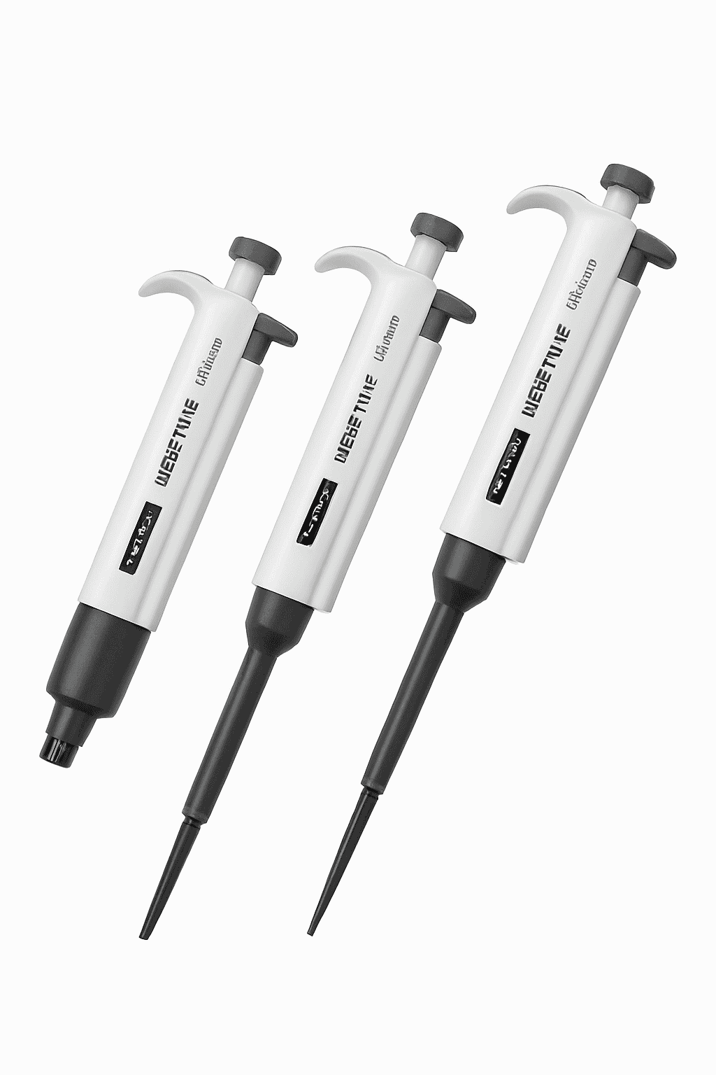 Laboratory Micro Pipette Gun, Adjustable Single Channel Pipettor-50-200ul