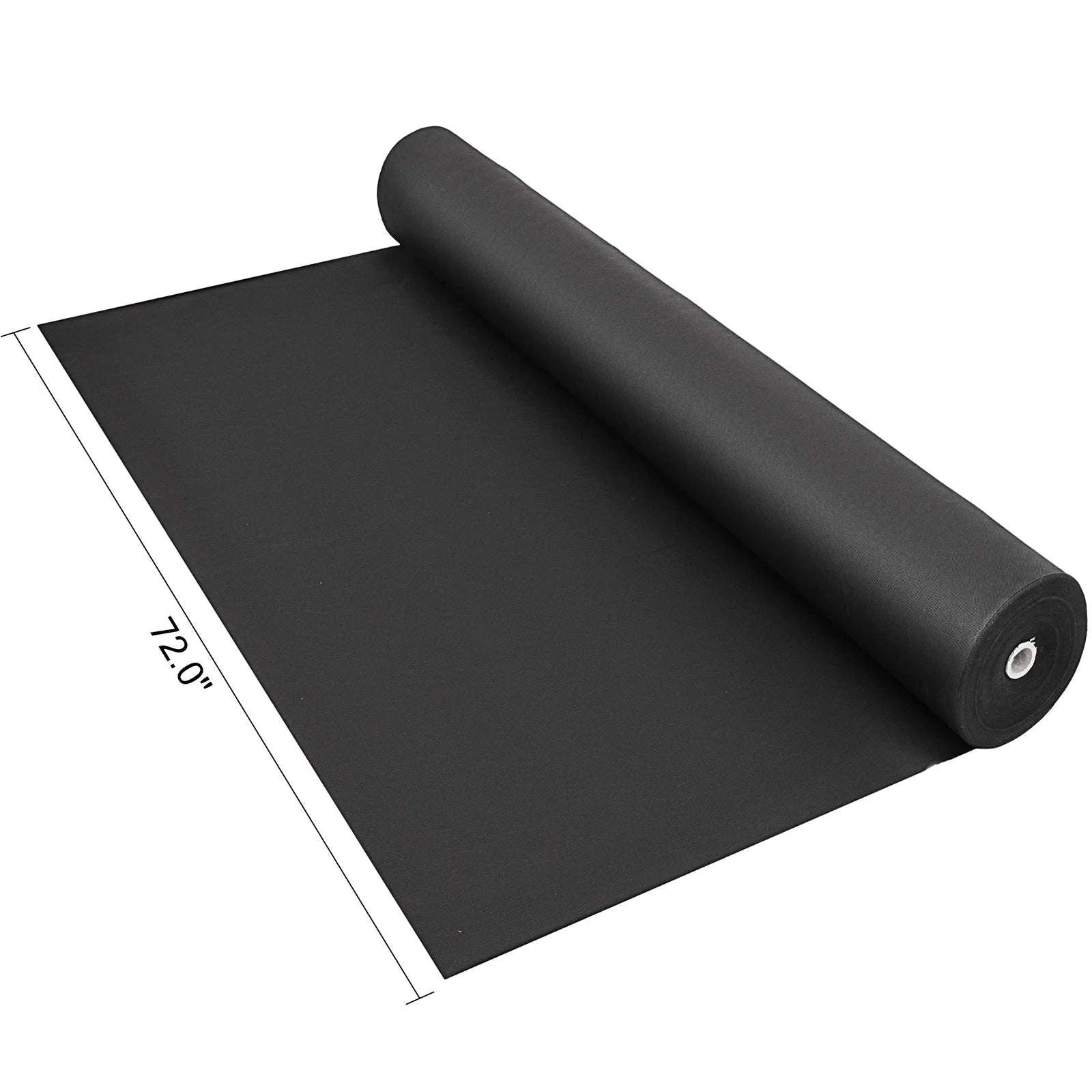 Landscape Fabric 6 ft x 300 ft Heavy Duty Weed Barrier-black / 6x300 feet / spain