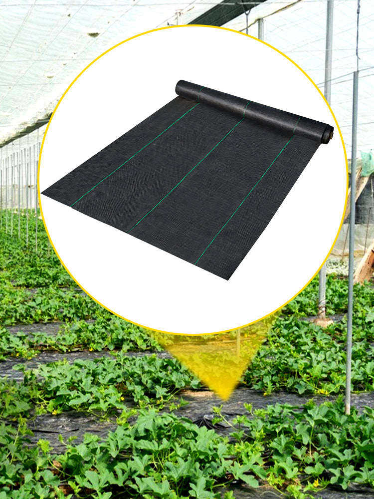 Landscape Fabric 6 ft x 300 ft Heavy Duty Weed Barrier-black / 6x300 feet / spain