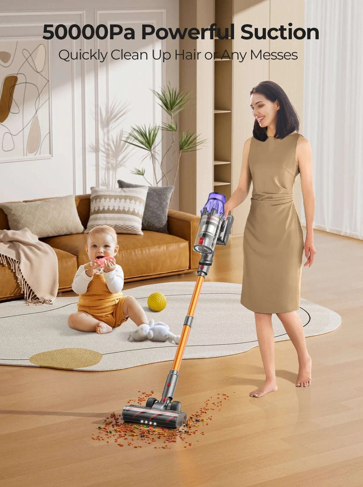 Laresar V7 500W Cordless Vacuum Cleaner-UK PLUG / UNITED KINGDOM
