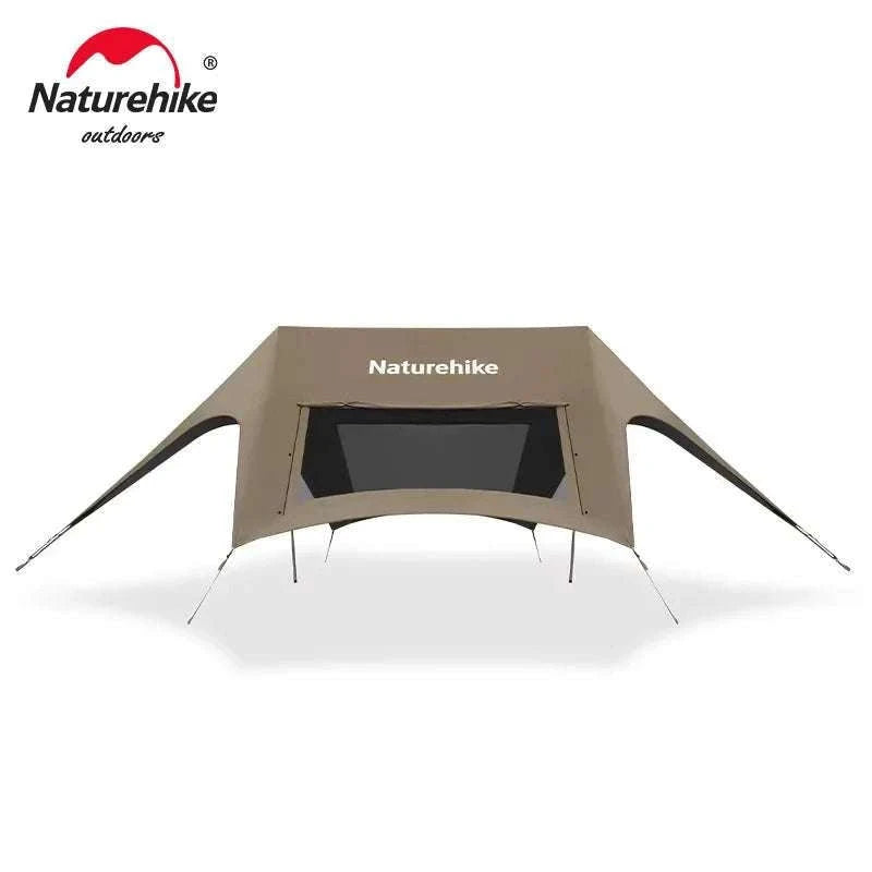 Large Camping Sun Shelter Awning 12–18 Person Waterproof Canopy-M