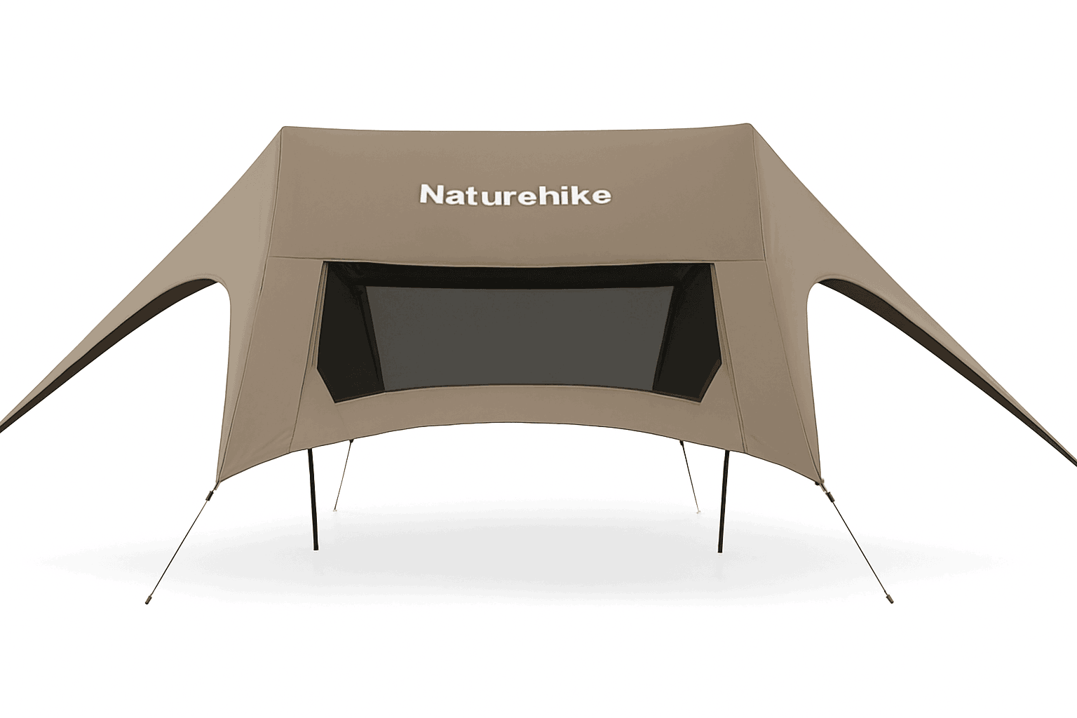 Large Camping Sun Shelter Awning 12–18 Person Waterproof Canopy-M