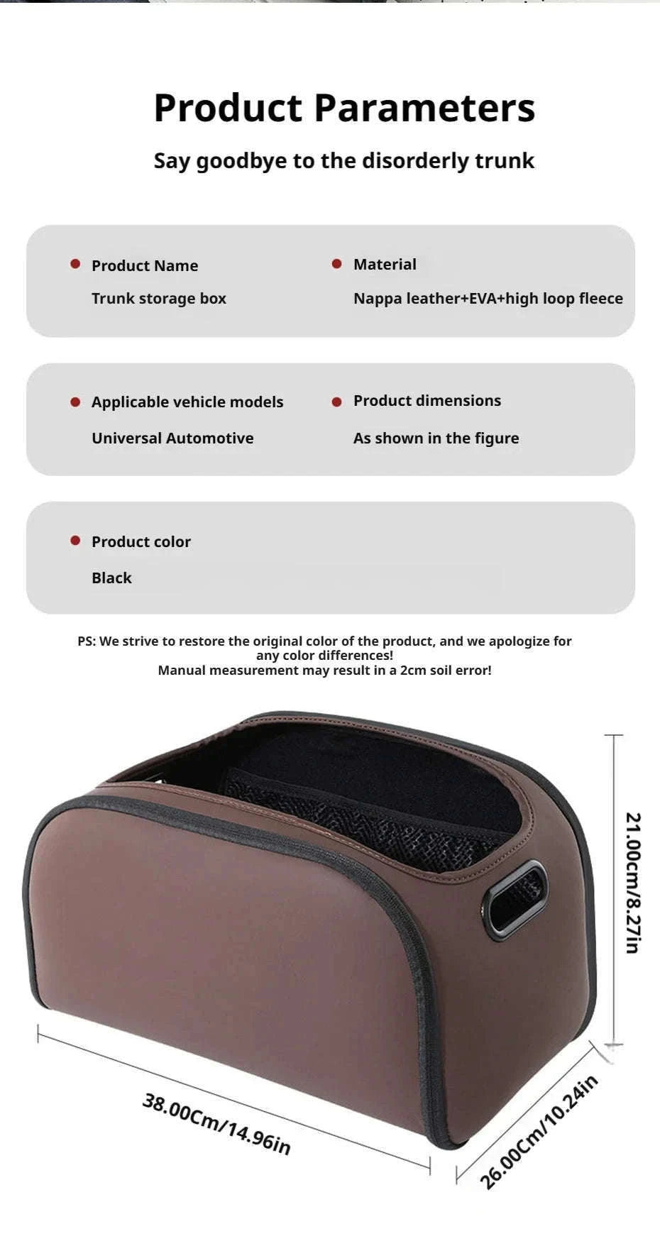 Large Capacity Car Seat Organizer with Side Opening and Mesh Pockets-Brown