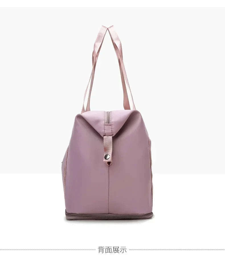 Large-Capacity Travel Bag for Women with Handle-Pink
