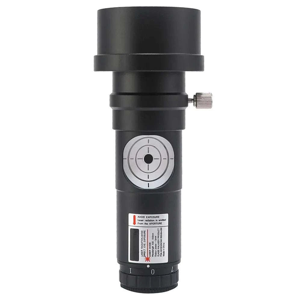 Laser Collimation Eyepiece for Newtonian Telescopes with Adapter Ring-black
