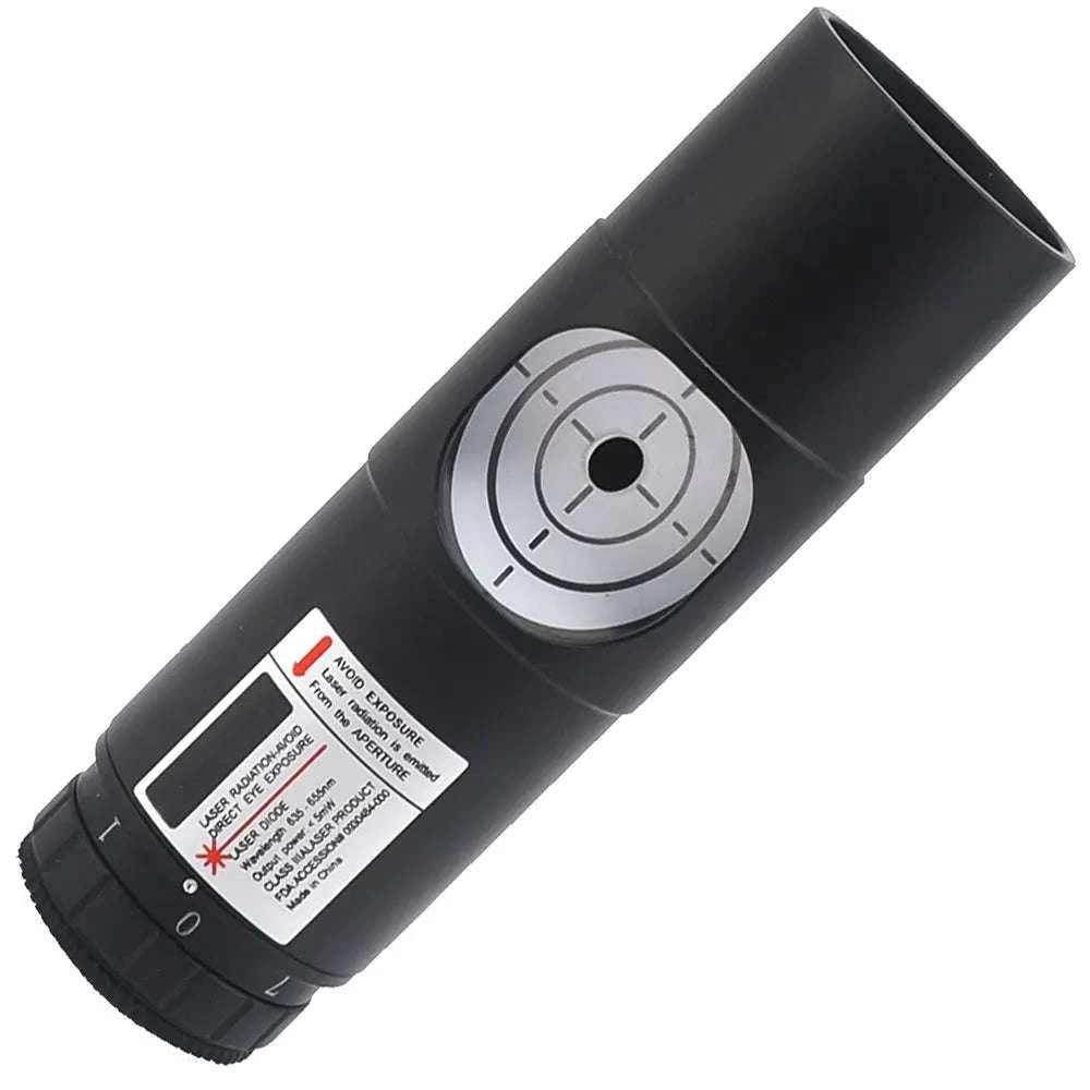 Laser Collimation Eyepiece for Newtonian Telescopes with Adapter Ring-black