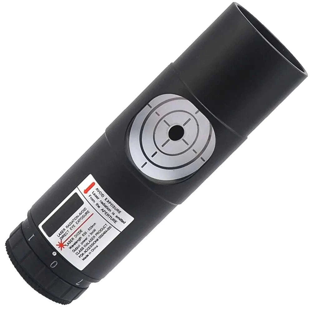 Laser Collimation Eyepiece for Newtonian Telescopes with Adapter Ring-black