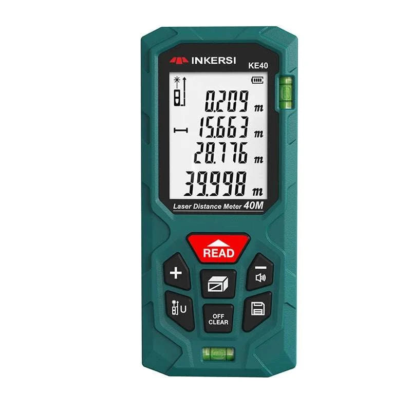 Laser Distance Meter 40M–120M ±2mm Digital Rangefinder Tool-KE70 70m