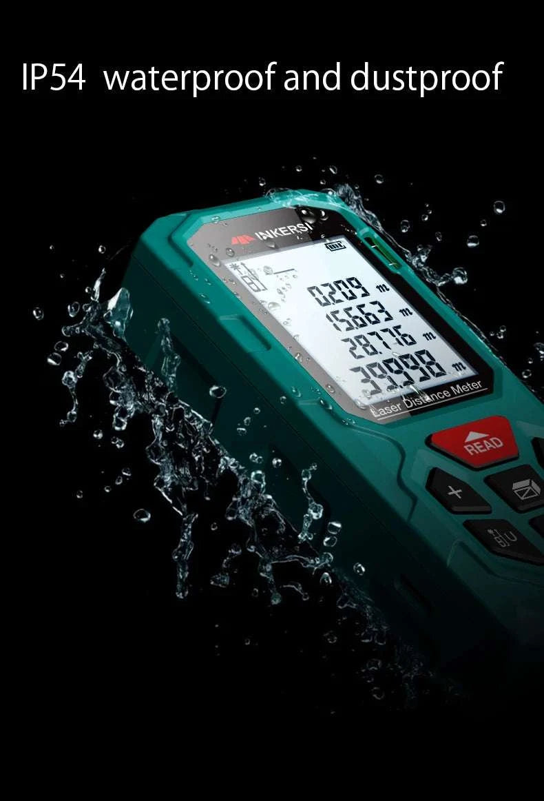 Laser Distance Meter 40M–120M ±2mm Digital Rangefinder Tool-KE70 70m
