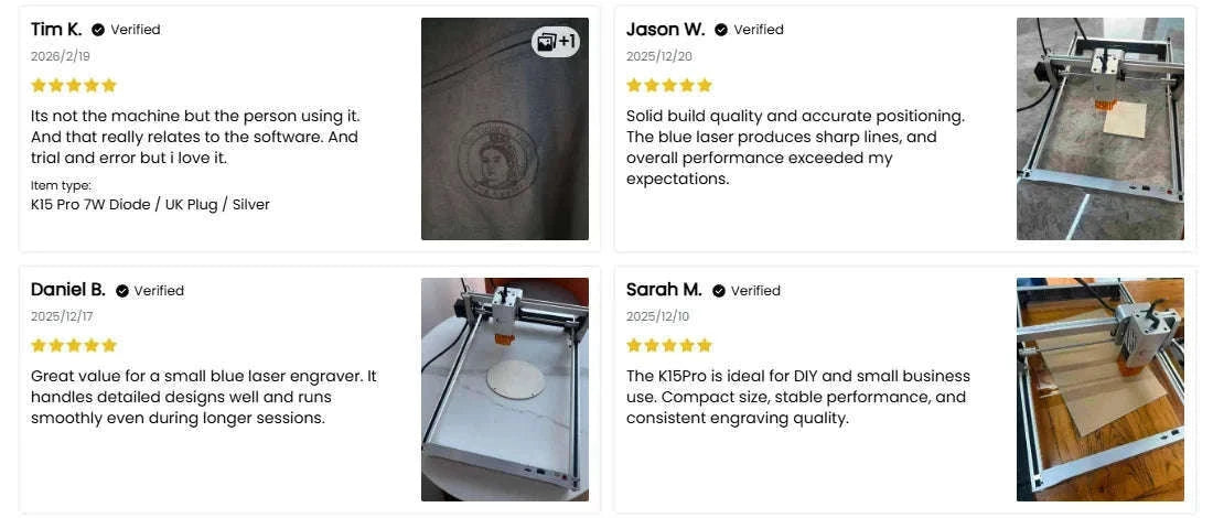 Laser Engraving Machine 5W 10W Free App Control Diode Engraver Cutter-10W Cover and Table / spain