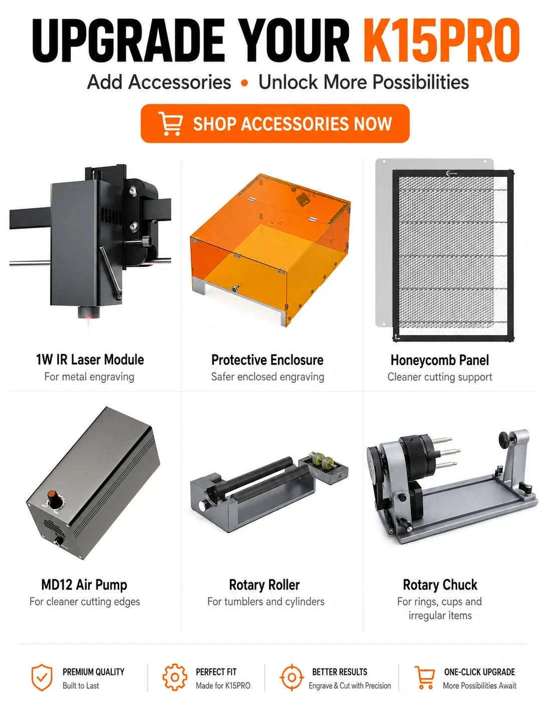 Laser Engraving Machine 5W 10W Free App Control Diode Engraver Cutter-10W Cover and Table / spain