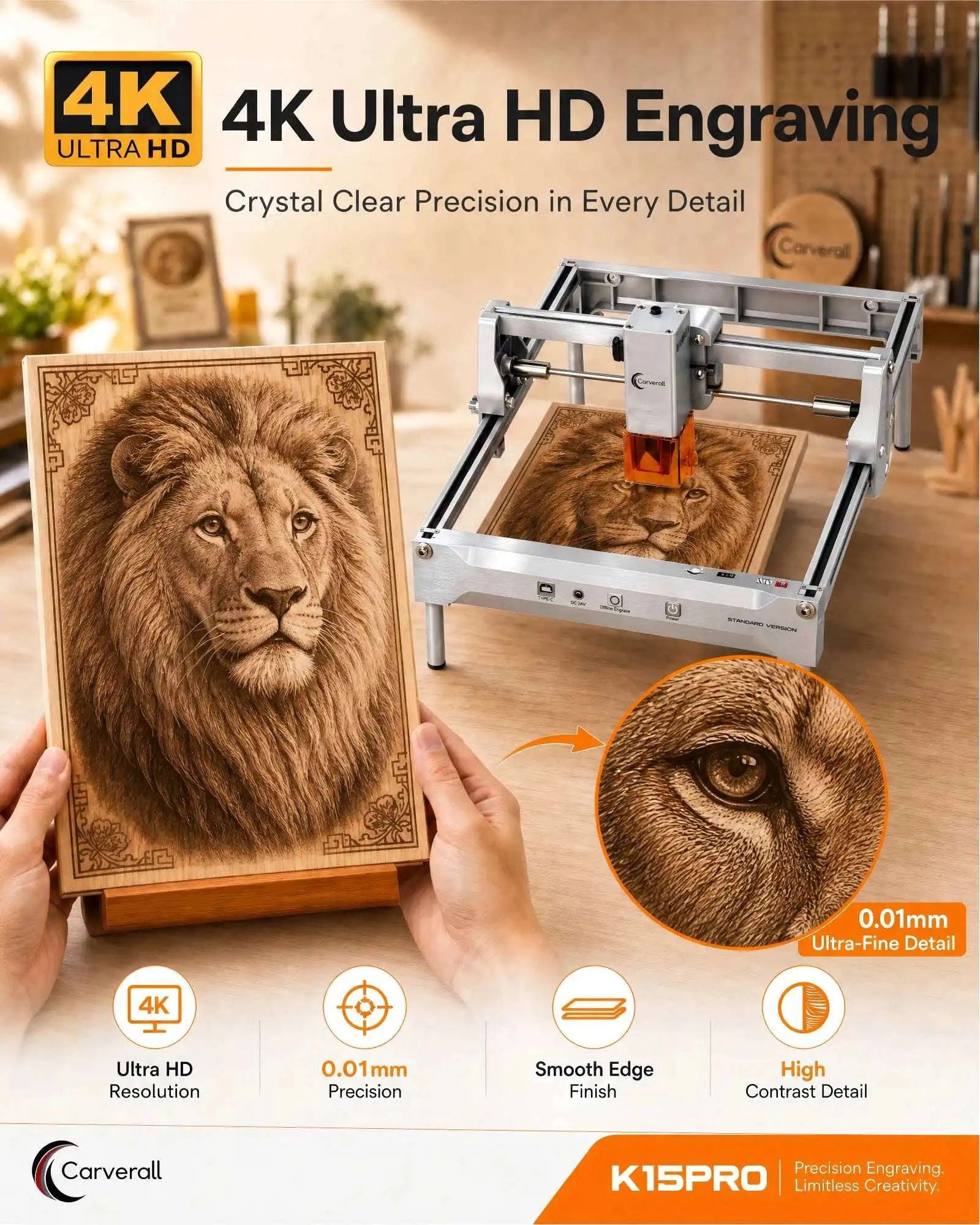 Laser Engraving Machine 7W/12W Diode CNC Machine-Germany / 12W / EU