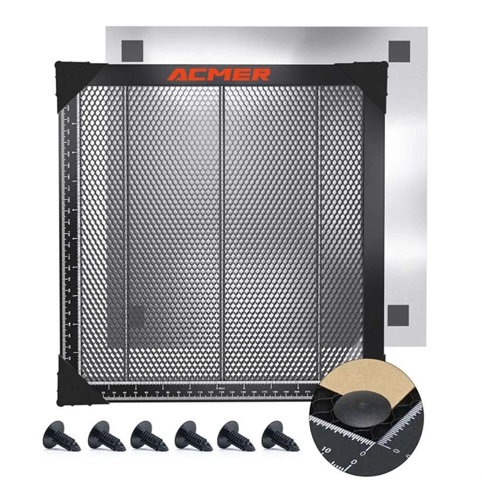 Laser Honeycomb Cutting Table for CO2 & Diode Engravers (Multiple Sizes)-500x500mm / United States