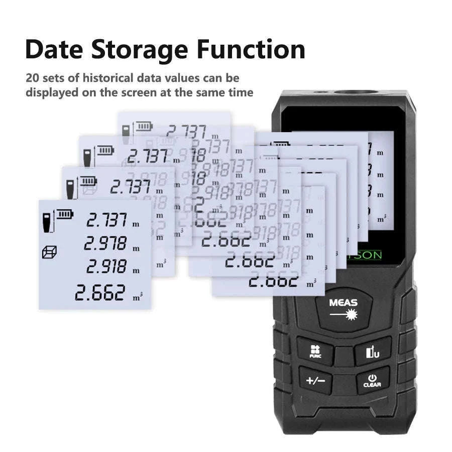 Laser Rangefinder Distance Meter for Fast, Accurate Measuring-100m-OZ046