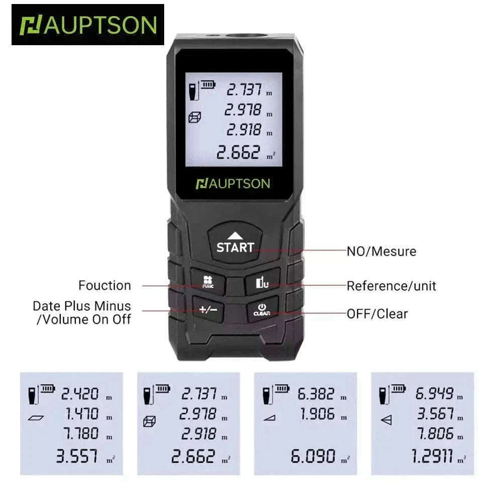 Laser Rangefinder Distance Meter for Fast, Accurate Measuring-100m-OZ046
