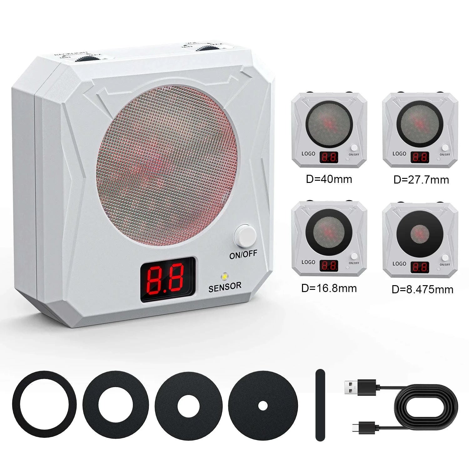 Laser Training Kit with Voice-Activated Target and Score Count-1352 10PCS / Germany