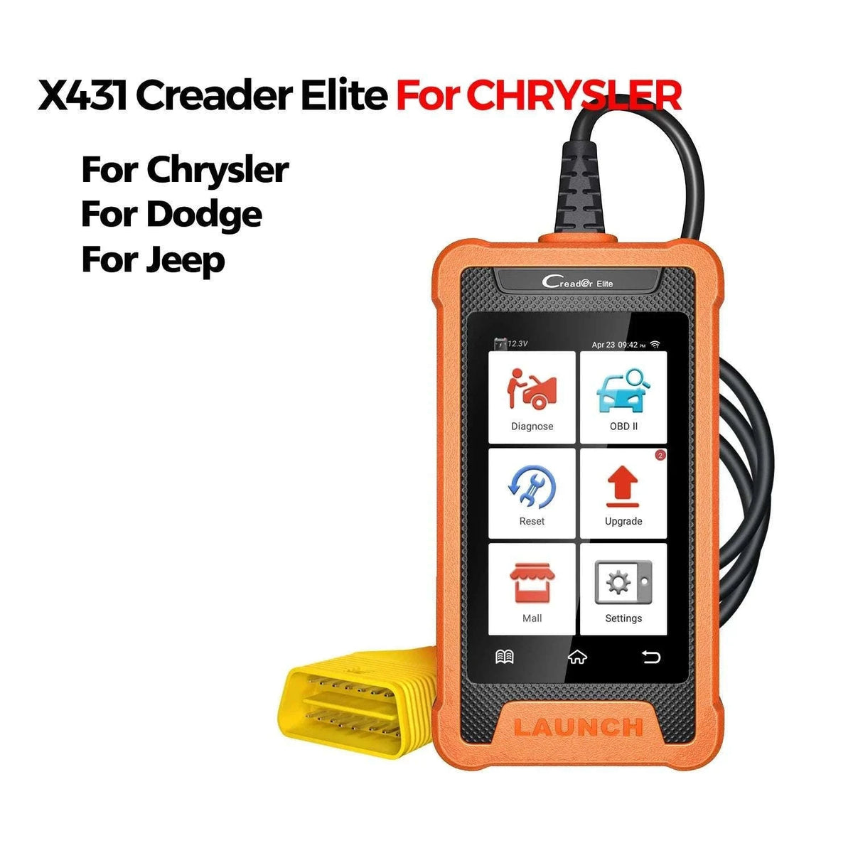 LAUNCH X431 Creader Elite OBD2 Scanner for Mercedes Full System-For Nissan / United States