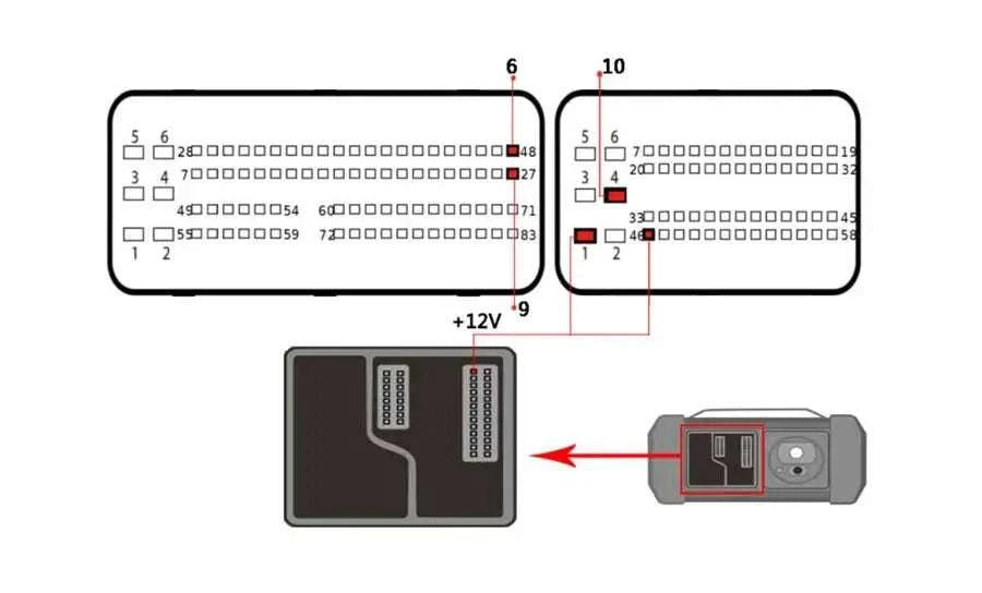 LAUNCH X431 MCU3 Immobilizer Programmer Adapter for X-PROG3-CZECH REPUBLIC / MCU3 Kit