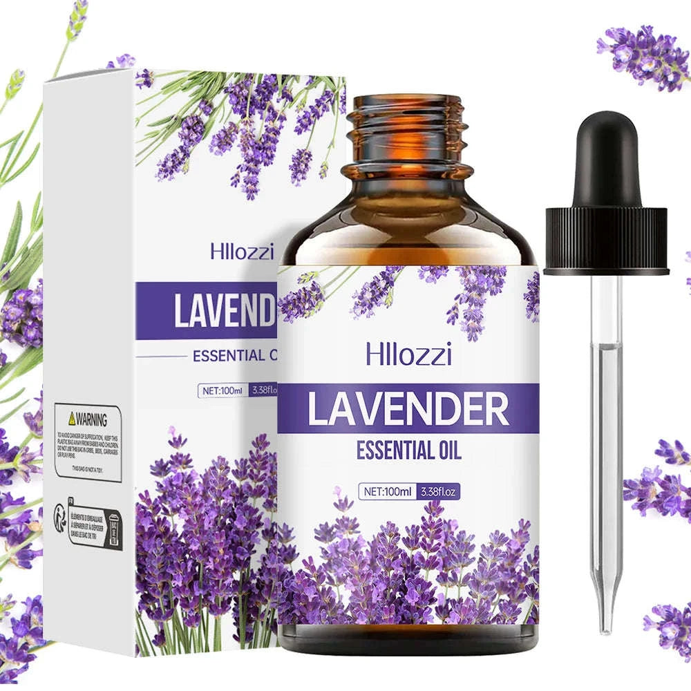 Lavender Essential Oil for Skin & Relaxation-Lavender / 100ml / Lavender