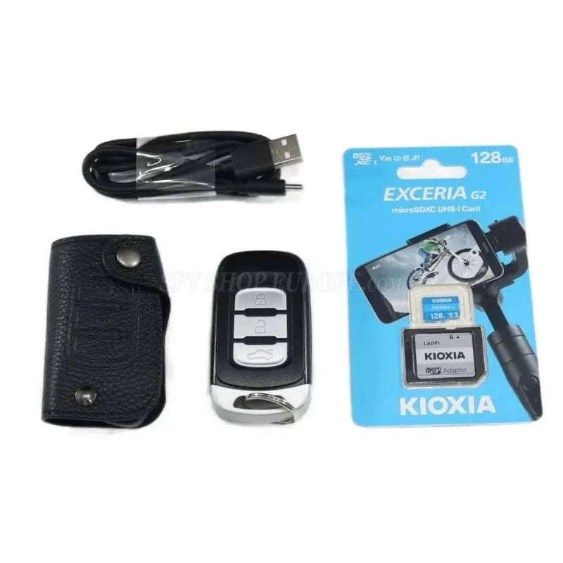 LawMate 4K Wi-Fi Keyfob DVR Camera with Covert Recording Control-Default Title