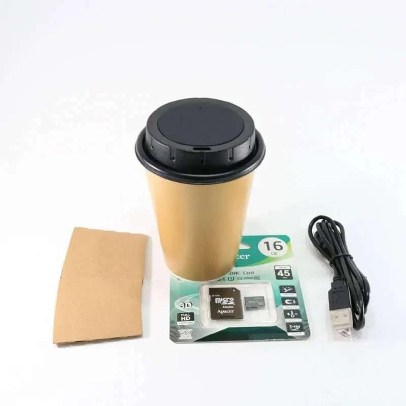 LawMate Coffee Cup Hidden Camera with WiFi 1080P DVR PV-CC10W-Default Title
