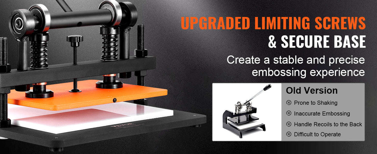 Leather Cutting Machine Embossing Plate Manual Die Cutter-18 x 10 cm / france