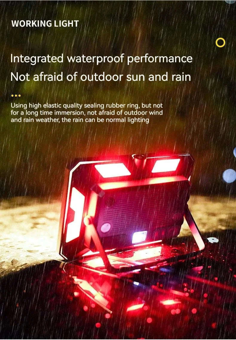 LED Camping Lantern with 1000 Lumens and Type-C Recharge-KXK-686
