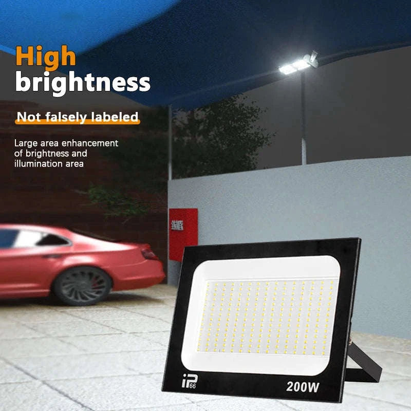 LED Flood Light Waterproof Outdoor Spotlight-50W-White Light