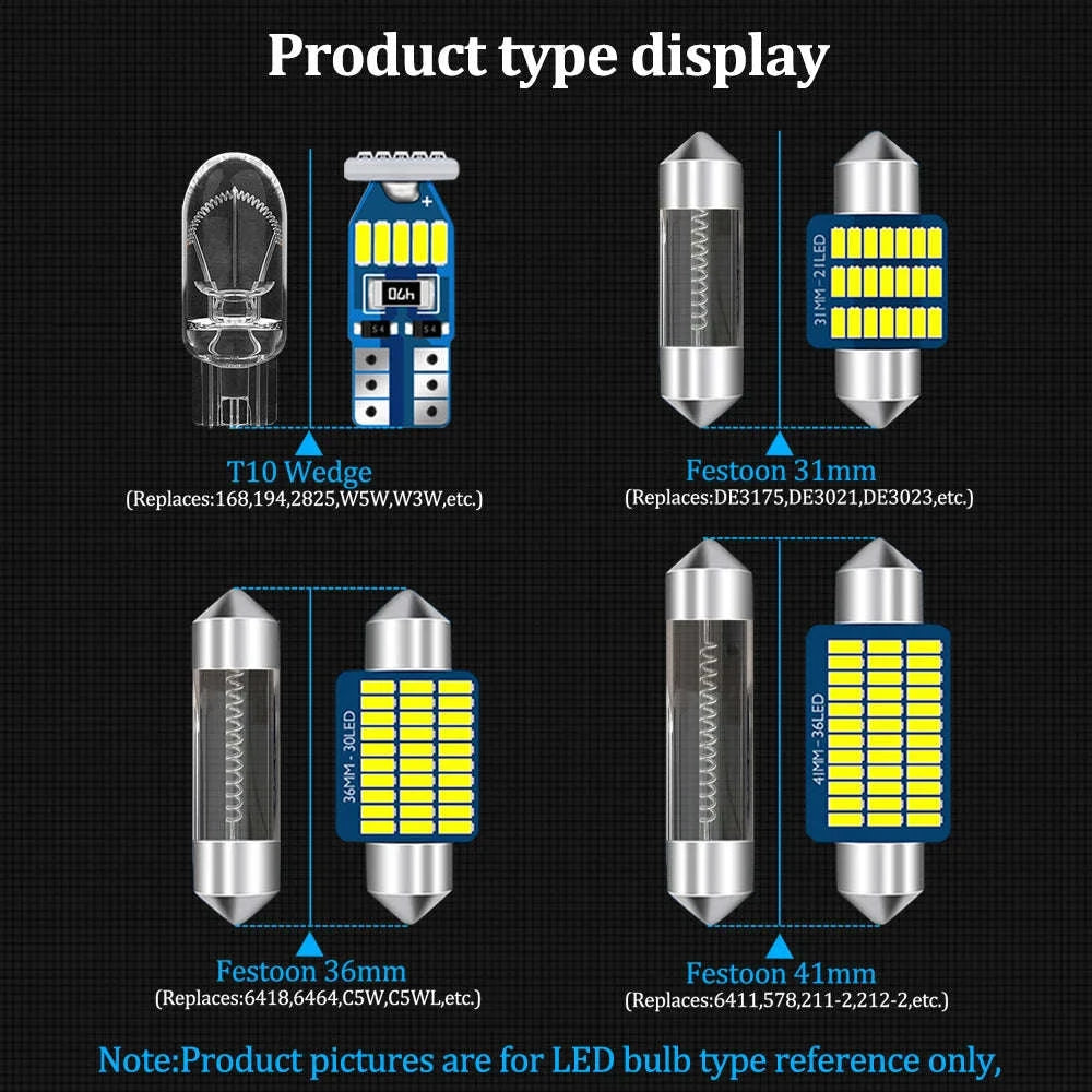 LED Interior Light Kit for T4 T5 T6 Caravelle Multivan Transporter-Crystal Blue 8000K / Multivan T5 - 16P
