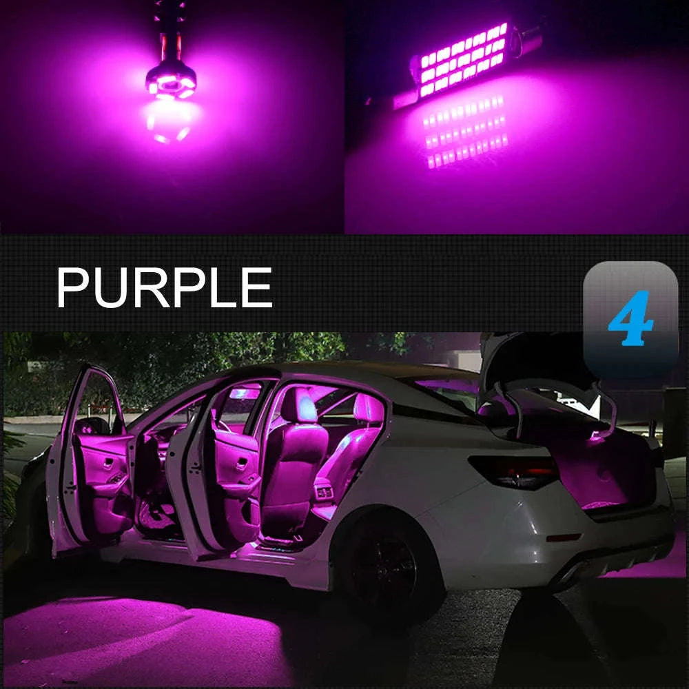 LED Interior Light Kit for T4 T5 T6 Caravelle Multivan Transporter-Crystal Blue 8000K / Multivan T5 - 16P