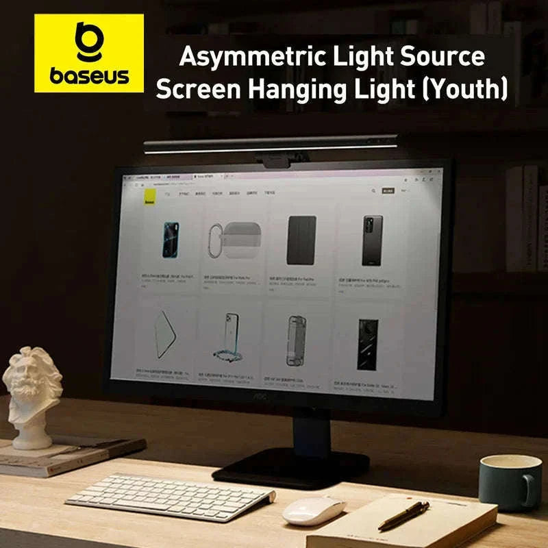 LED Monitor Light Bar with Adjustable Color & Touch Dimming-No Adapter / 0-5W