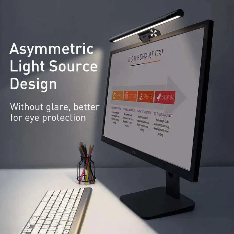 LED Monitor Light Bar with Adjustable Color & Touch Dimming-No Adapter / 0-5W