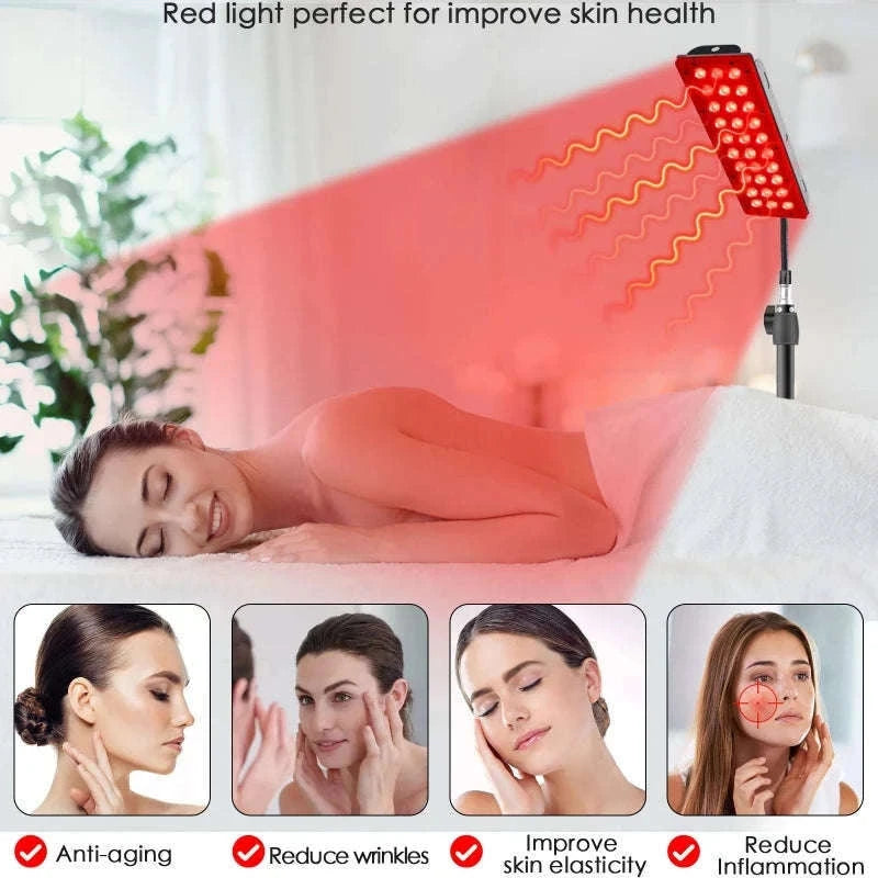 LED Red Light Therapy Lamp for Skin Care and Sore Relief-AU PLUG
