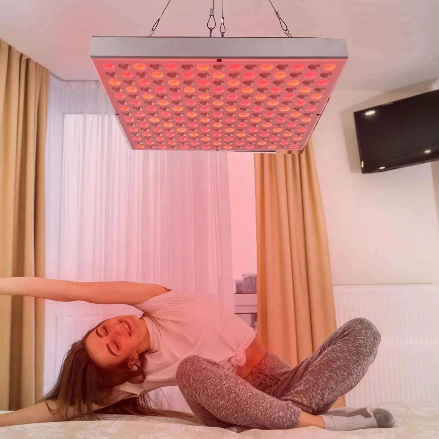 LED Red Panel Light Facial Anti-Aging Therapy-EU