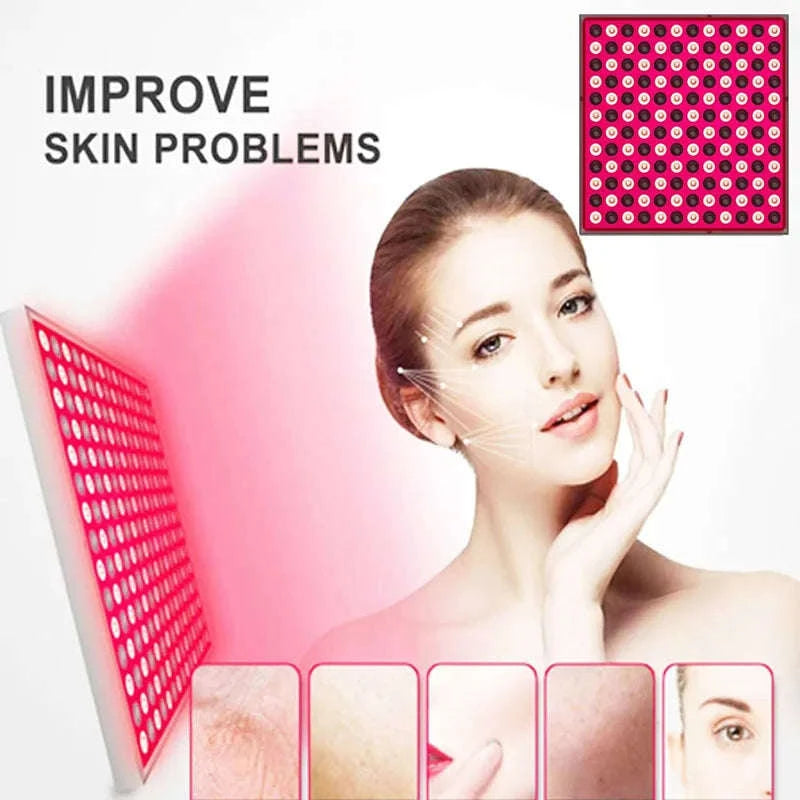 LED Red Panel Light Facial Anti-Aging Therapy-EU